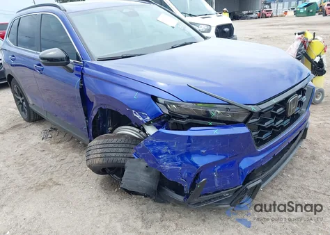 2023 Honda Cr-V Hybrid Sport из США, поврежденный, VIN 7FARS6H59PE010398